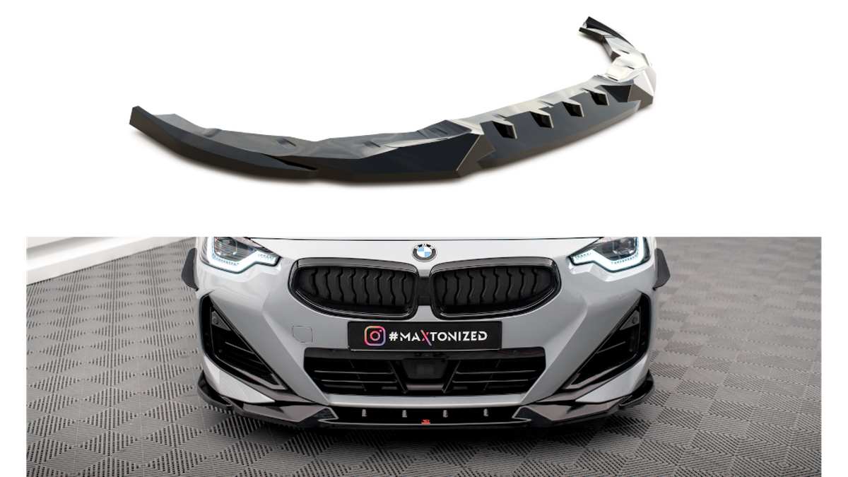 Splitter BMW 2 G42 M-Pack esi v.2 Läikiv must