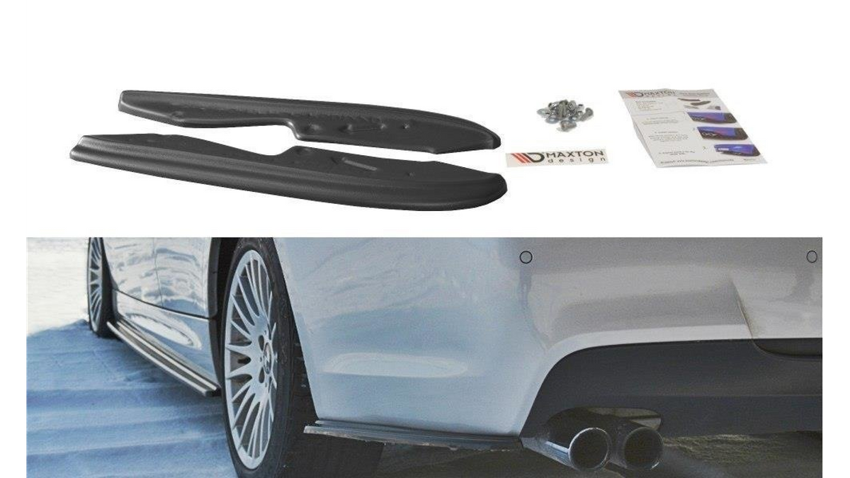 Splitter BMW 3 E90 M-Pack tagumine Läikiv must