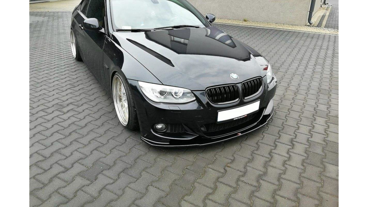 Splitter BMW 3 E92 Facelift M-Pack esi v.1 Läikiv must
