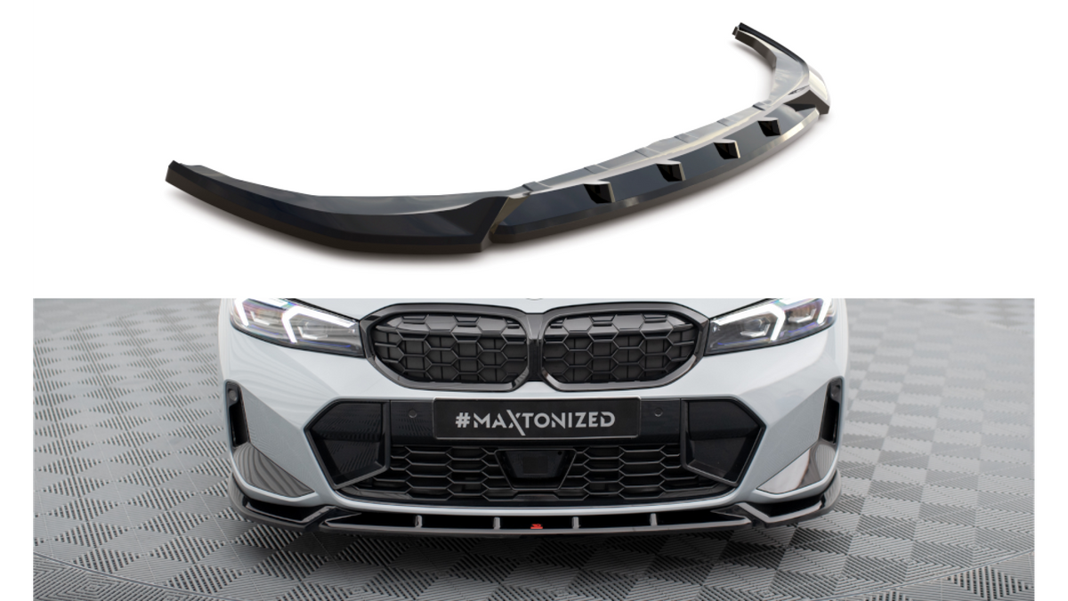 Splitter BMW 3 G20 G21 Facelift M-Pack esi v.1 Läikiv must