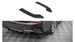 Splitter BMW 3 G20 G21 M-Pack tagumine külje Street Pro v.2 must-punane