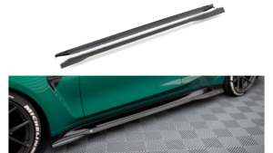 Splitter BMW 3 G80 M-Pack külje Carbon