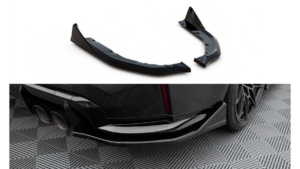 Splitter BMW 3 G80 M-Pack tagumine külje v.4 CSL Look