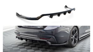 Splitter BMW 4 F32 F36 F33 M-Pack tagumine keskosa Difuusoriga
