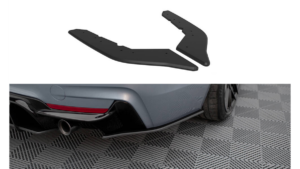 Splitter BMW 4 F32 M-Pack tagumine külje Street Pro must