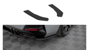 Splitter BMW 4 G26 M-Pack tagumine külje Street Pro must-punane