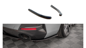 Splitter BMW 4 G26 M-Pack tagumine külje v.1 Läikiv must
