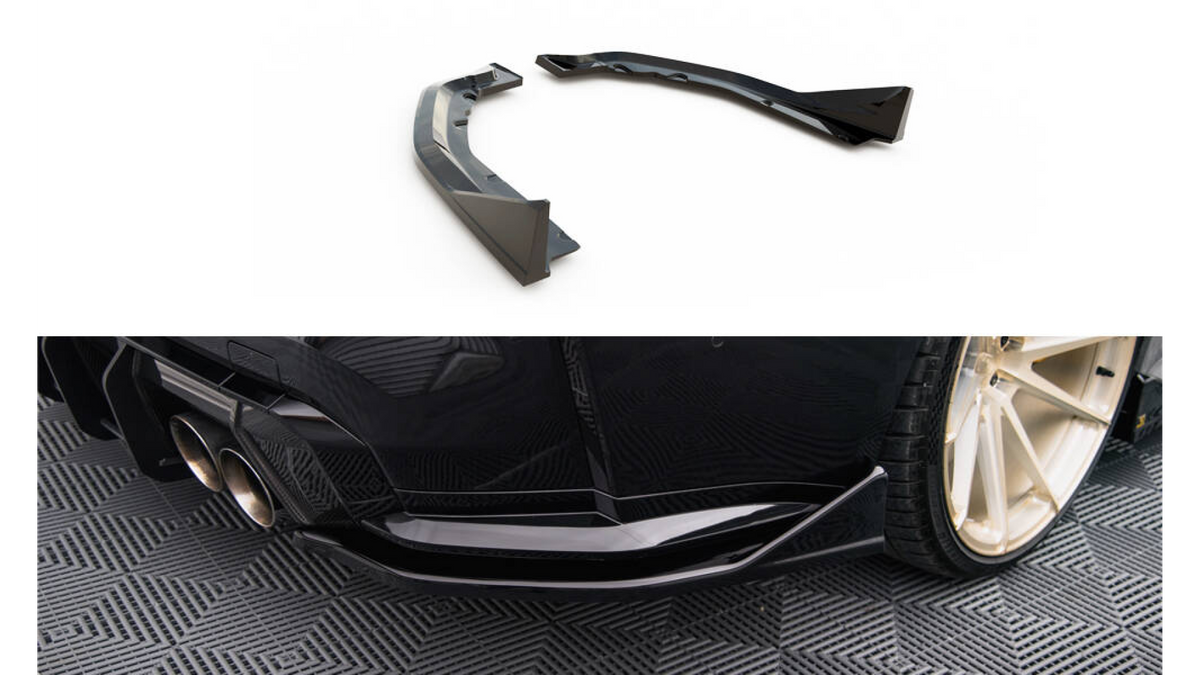 Splitter BMW 4 G82 M-Pack tagumine külje v.4