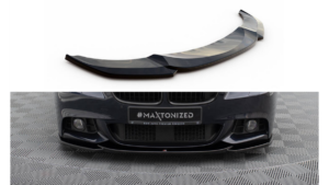 Splitter BMW 5 F10 F11 M-Pack esi v.4 Läikiv must