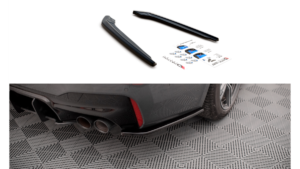 Splitter BMW 5 F90 M-Pack tagumine külje Läikiv must