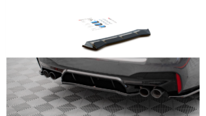 Splitter BMW 5 F90 M-Pack tagumine keskosa Läikiv must