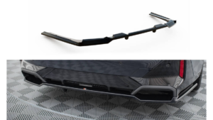 Splitter BMW 5 G60 M-Pack tagumine keskosa Difuusoriga v.2