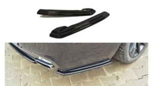 Splitter BMW 6 F06 M-Pack tagumine külje Läikiv must