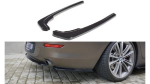 Splitter BMW 6 F06 tagumine külje Läikiv must