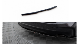 Splitter BMW 6 G32 M-Pack tagumine keskosa Läikiv must