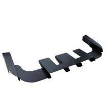 Splitter BMW E46 tagumine difuusoriga alumiinium