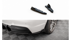 Splitter BMW X3 F25 M-Pack tagumine külje Läikiv must