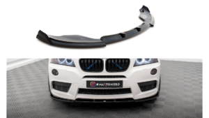 Splitter BMW X3 F25 M-Pack esi Läikiv must
