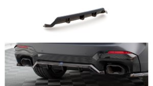 Splitter BMW X3 G01 Facelift M-Pack tagumine keskosa Difuusoriga Läikiv must