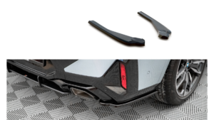 Splitter BMW X4 G02 Facelift M-Pack tagumine külje Läikiv must