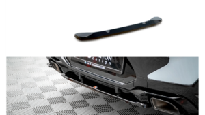Splitter BMW X4 G02 Facelift M-Pack tagumine keskosa Läikiv must