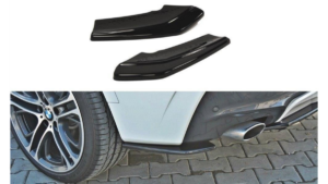Splitter BMW X4 G02 M-Pack tagumine külje Läikiv must
