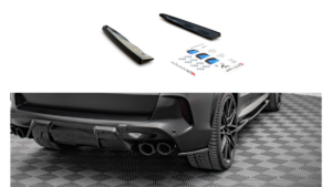Splitter BMW X5 F95 M-Pack tagumine külje Läikiv must
