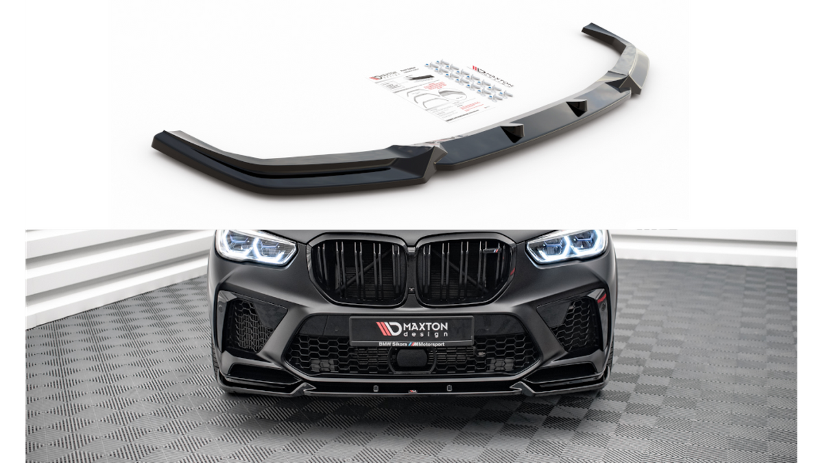 Splitter BMW X5 F95 M-Pack esi v.1 Läikiv must