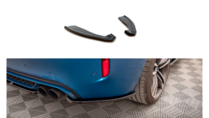 Splitter BMW X6 F86 M-Pack tagumine külje Läikiv must