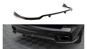 Splitter BMW X7 G07 Facelift M-Pack tagumine keskosa Difuusoriga
