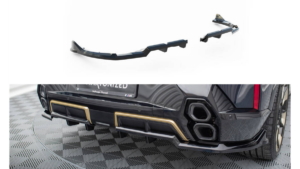 Splitter BMW XM G09 tagumine keskosa Difuusoriga