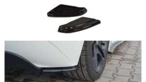 Splitter BMW Z4 E85 E86 tagumine külje Läikiv must