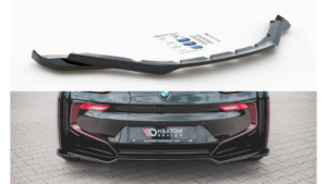 Splitter BMW i8 I12 tagumine keskosa Läikiv must