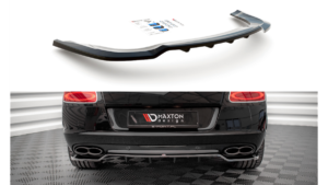 Splitter Bentley Continental GT II V8 S tagumine keskosa Difuusoriga Läikiv must