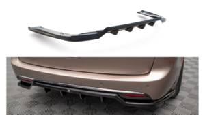 Splitter Chrysler Pacifica II tagumine keskosa Difuusoriga Läikiv must