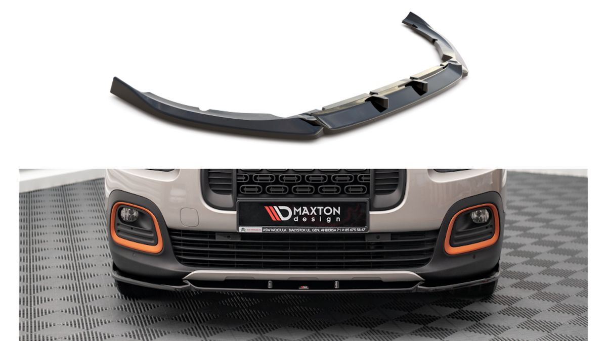 Splitter Citroen Berlingo III esi Läikiv must