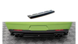 Splitter Dodge Challenger III SRT Hellcat tagumine keskosa Läikiv must