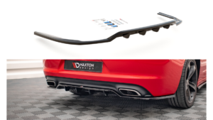 Splitter Dodge Charger VII Facelift RT tagumine keskosa Difuusoriga Läikiv must