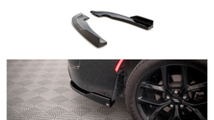 Splitter Dodge Charger VII Facelift SRT tagumine külje Läikiv must