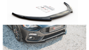 Splitter Fiat 124 Spider Abarth esi Läikiv must