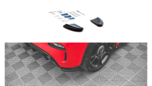 Splitter Fiat 500 Abarth I Facelift tagumine külje Läikiv must
