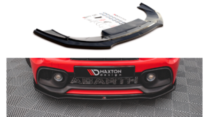 Splitter Fiat 500 Abarth I Facelift esi Läikiv must