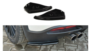 Splitter Fiat Grande Punto Abarth tagumine külje Läikiv must