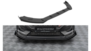 Splitter Ford Fiesta VIII Facelift ST esi Pro + tiivad must-punane