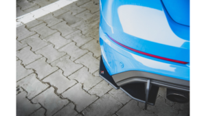 Splitter Ford Focus III RS tagumine külje Racing Durability must