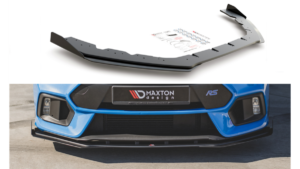 Splitter Ford Focus III RS esi Racing Durability + Tiivad must-punane