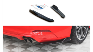 Splitter Ford Focus IV ST-Line tagumine külje v.2 Läikiv must