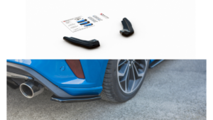 Splitter Ford Focus IV ST tagumine külje v.1 Läikiv must