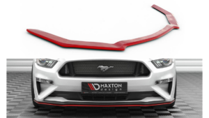 Splitter Ford Mustang VI Facelift punane esi v.2
