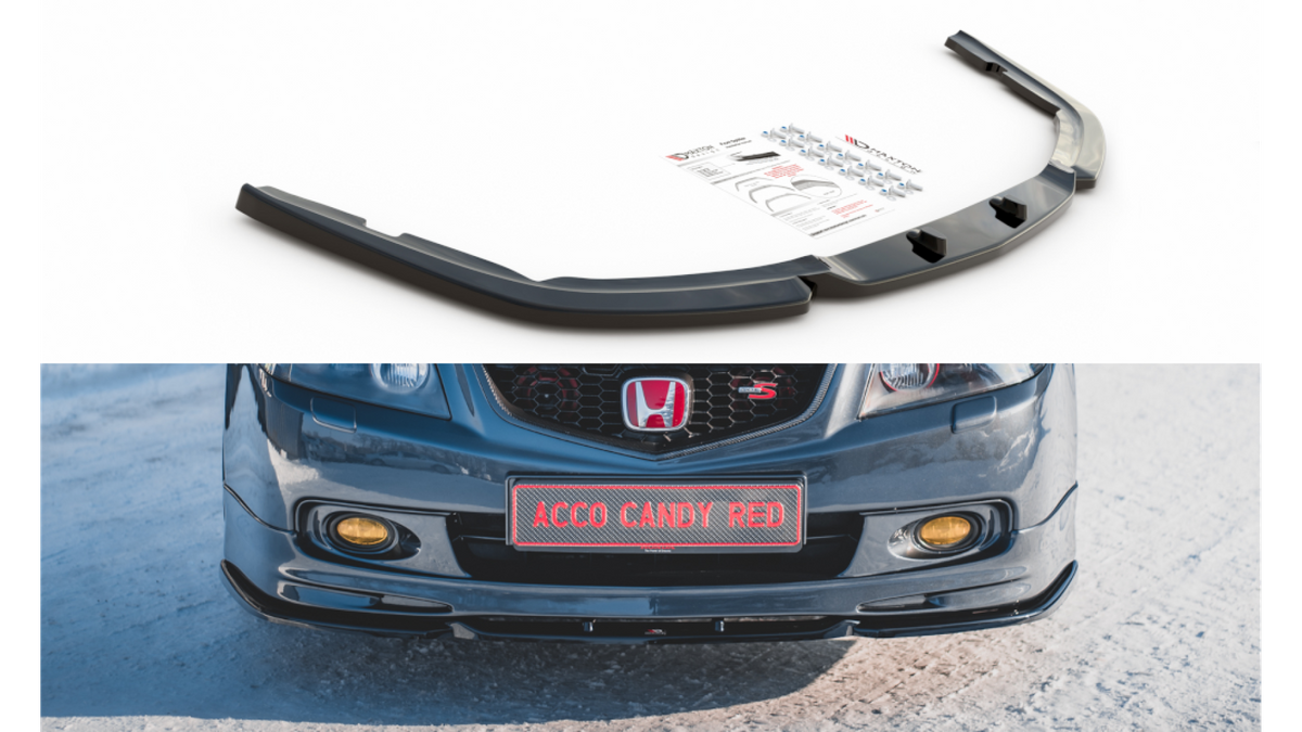 Splitter Honda Accord VII Type-S esi v.3 Läikiv must